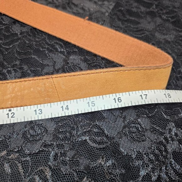 Vintage Fossil Brown Distressed Leather Crossbody Messenger Bag Purse - Picture 16 of 16